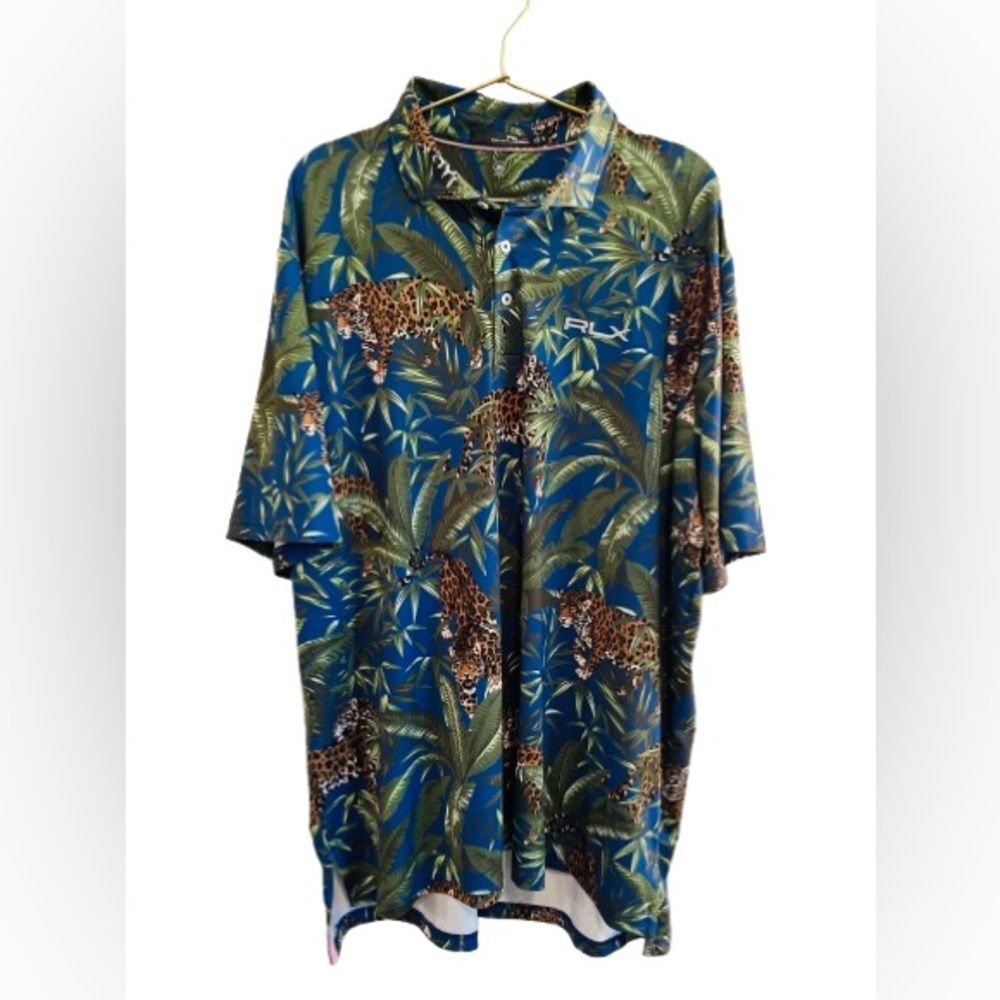 RLX Ralph Lauren Tigers Jungle Shirt NWOT
